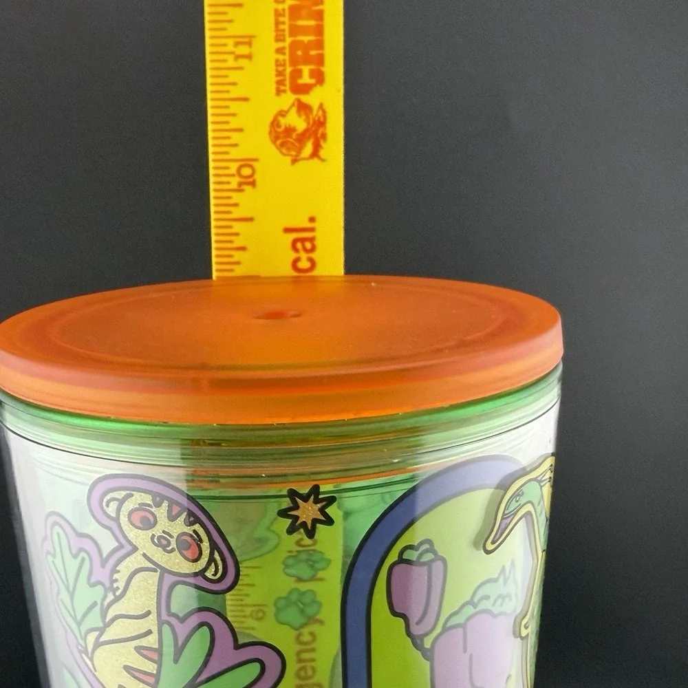 Starbucks Disney Animal Kingdom Venti Travel Tumbler Cup Acrylic 24 oz Doodles